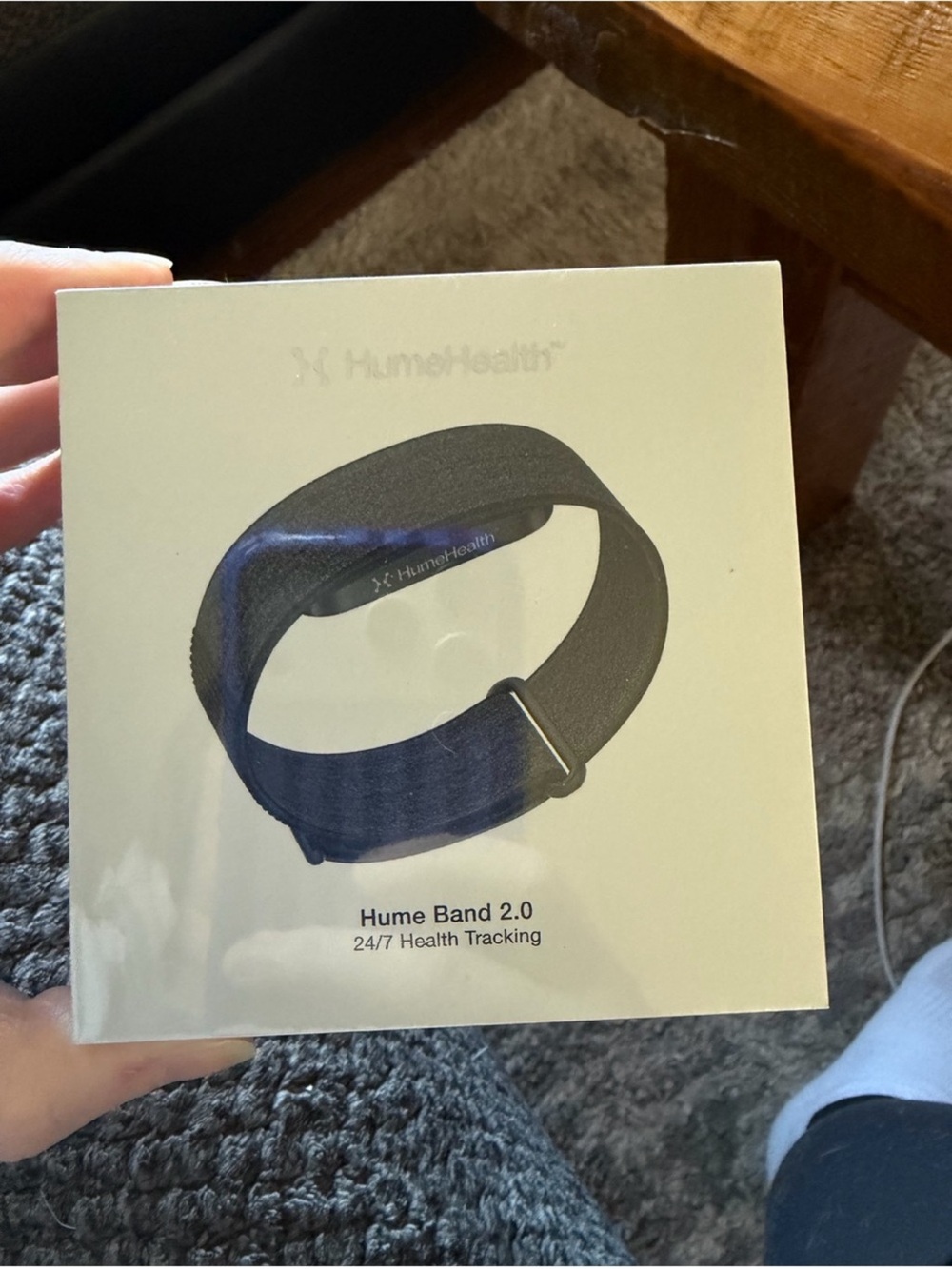 Hume Band 2.0 Black - 24/7 Health Tracking Wearable